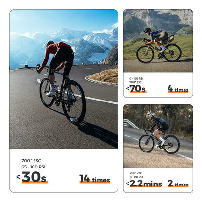 Flextail Tiny Tire Pump 200 – kompaktowa pompka rowerowa 2w1 z funkcją oświetlenia