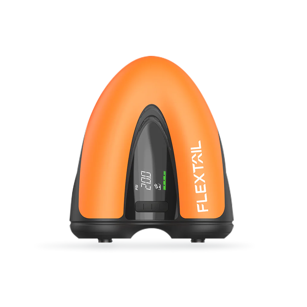 Flextail EVO SUP PUMP – wydajna, akumulatorowa pompka do desek SUP