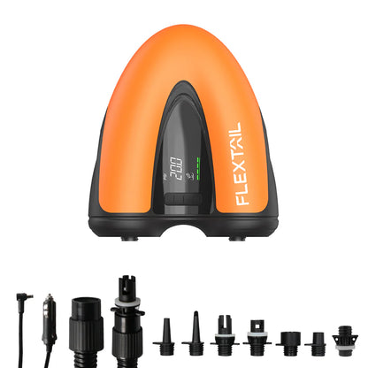 Flextail EVO SUP PUMP – wydajna, akumulatorowa pompka do desek SUP