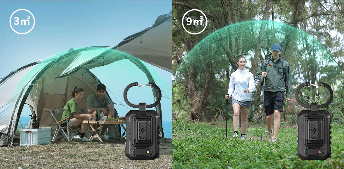 Flextail LIGHT REPEL- przenośny środek odstraszający komary